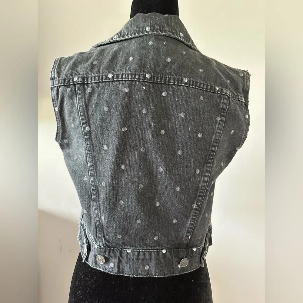 Current Elliot ‎ Gray Denim Vest